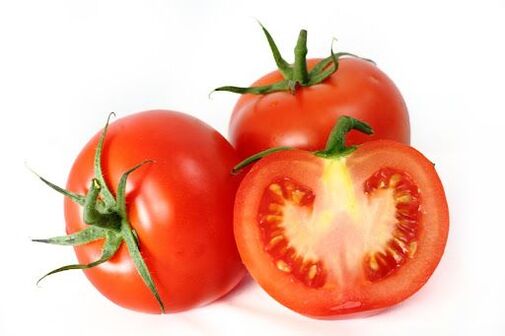 švieži pomidorai svorio netekimui